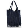 Dámská kabelka shopper bag Vittoria Gotti tmavě modrá VPOS9